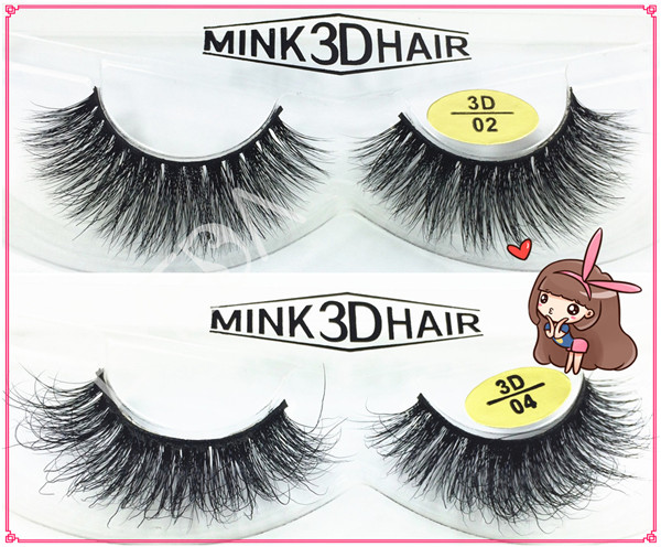 Real Glossy 3D Mink the best false eyelashesEL79